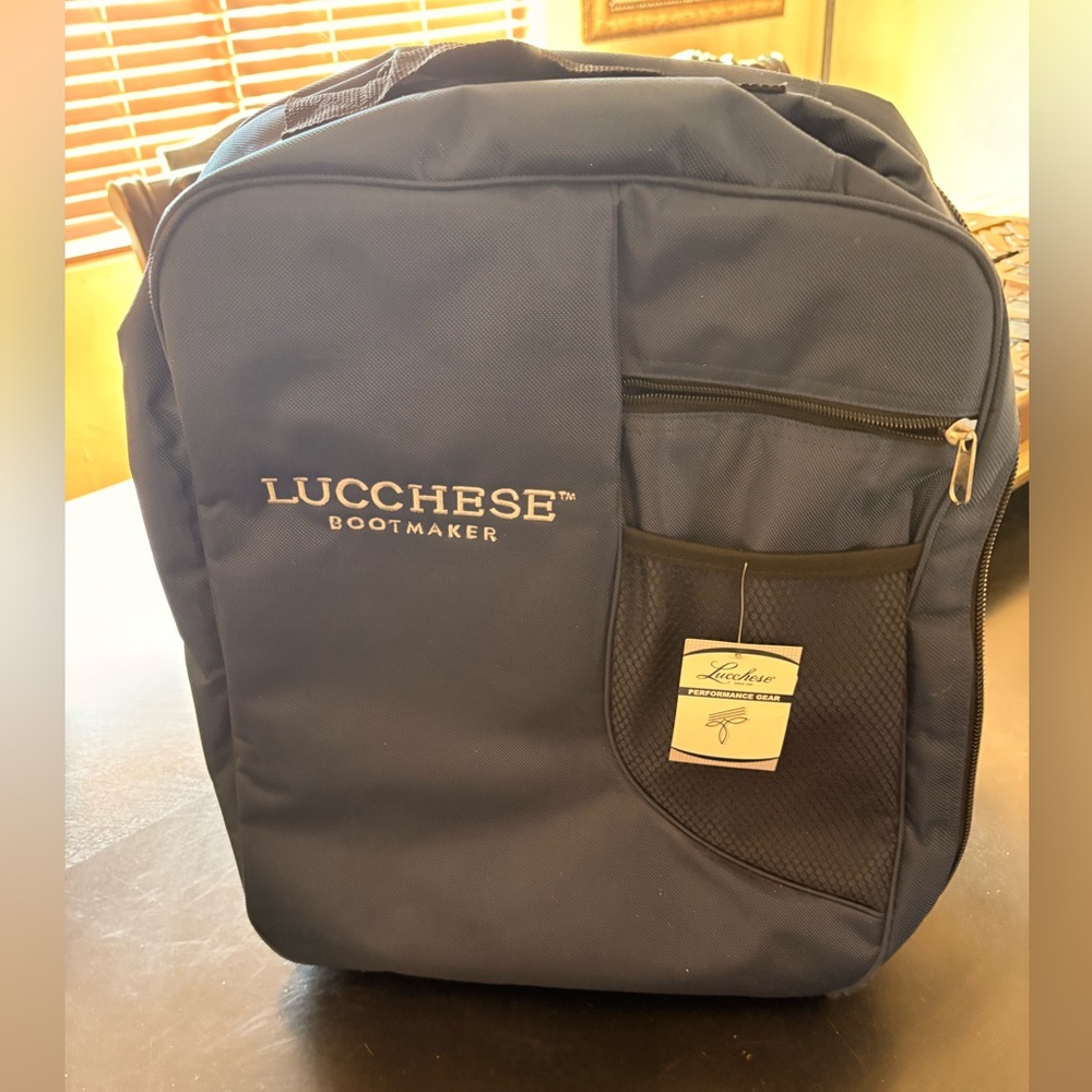 Lucchese Boot and Overnighter Bag